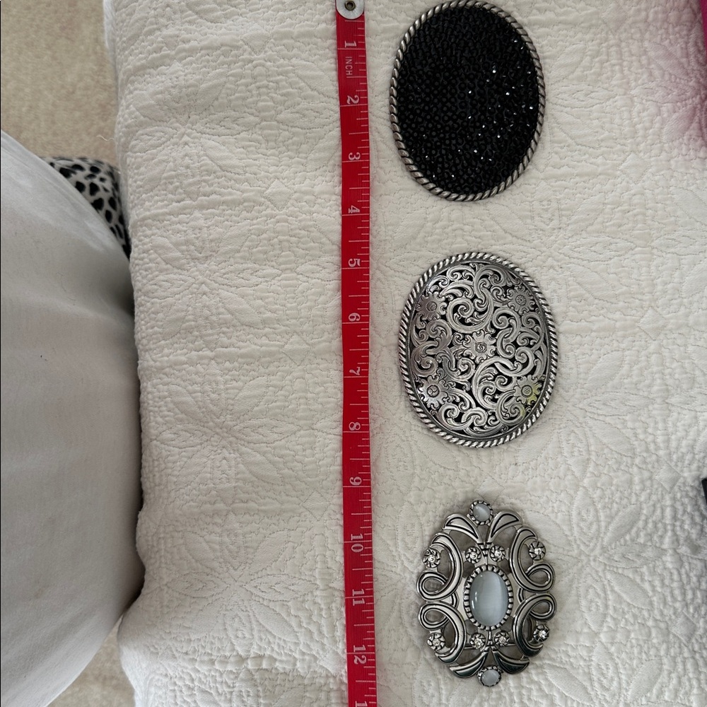 3 BELT BUCKELS